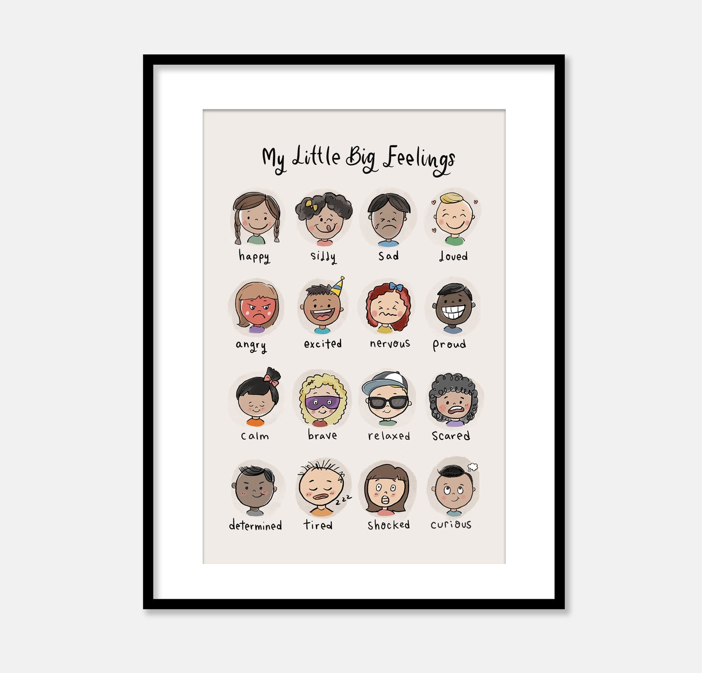 My Little Big Feelings - Wall Art - Digital Download