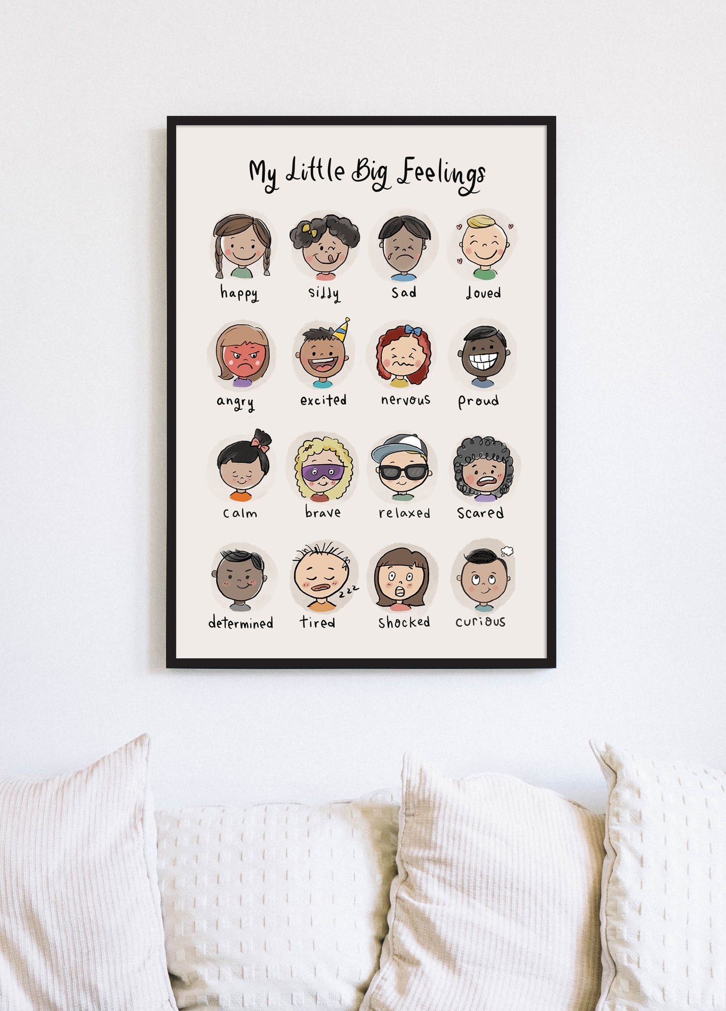 My Little Big Feelings - Wall Art - Digital Download